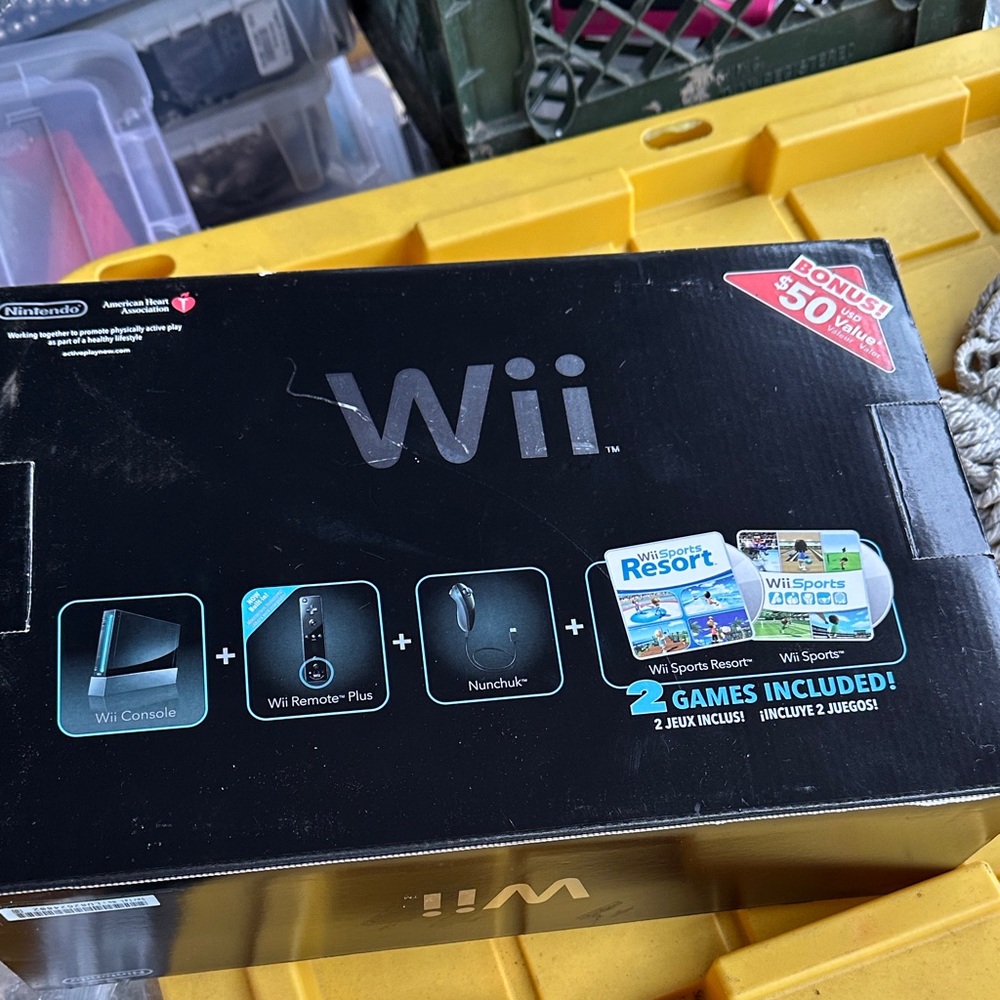 Nintendo Wii Console Set - Black